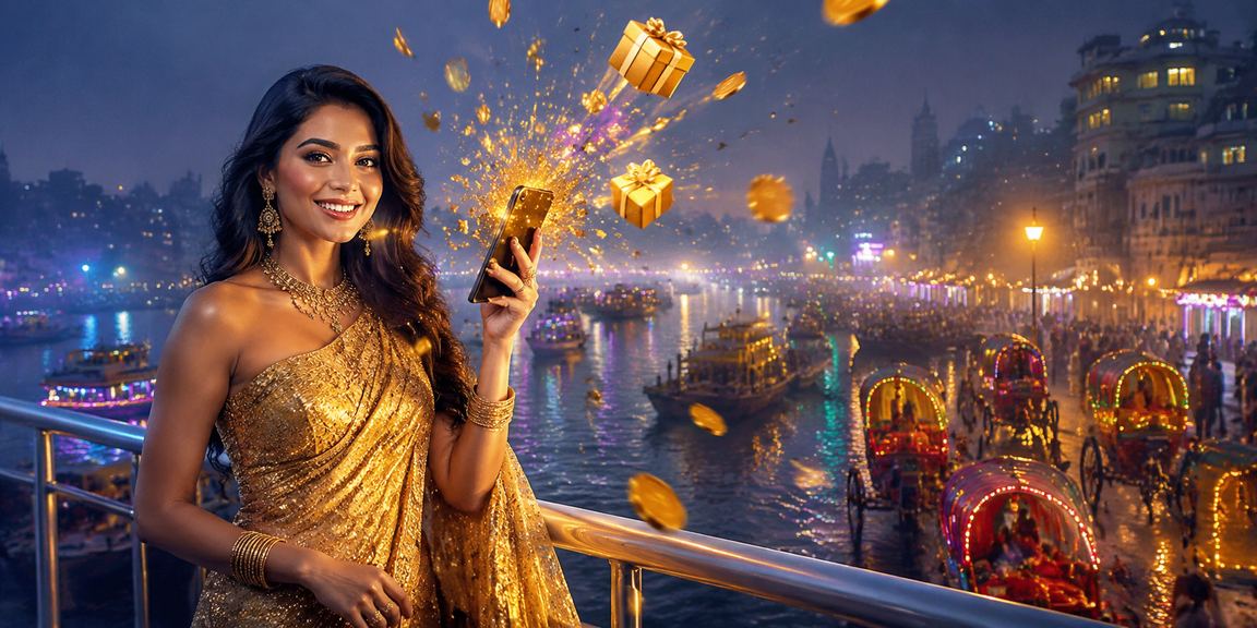 ঢাকায় শাড়ি পরে মোবাইলে ক্যাসিনো গেম উপভোগ