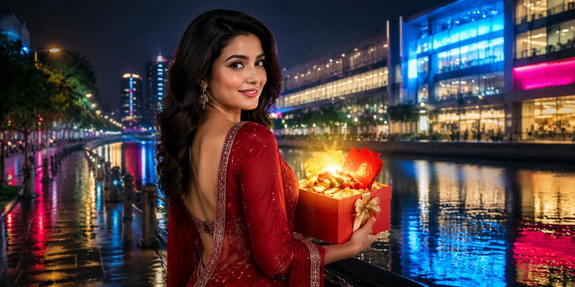 ঢাকায় নিয়ন আলোয় রেড এনভেলপ বোনাস উৎসব